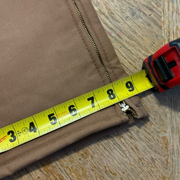 Vintage KEY Carpenter Pants 42 X 32 Brown Insulated Lined Canvas Straight NWT - Picture 8 of 9